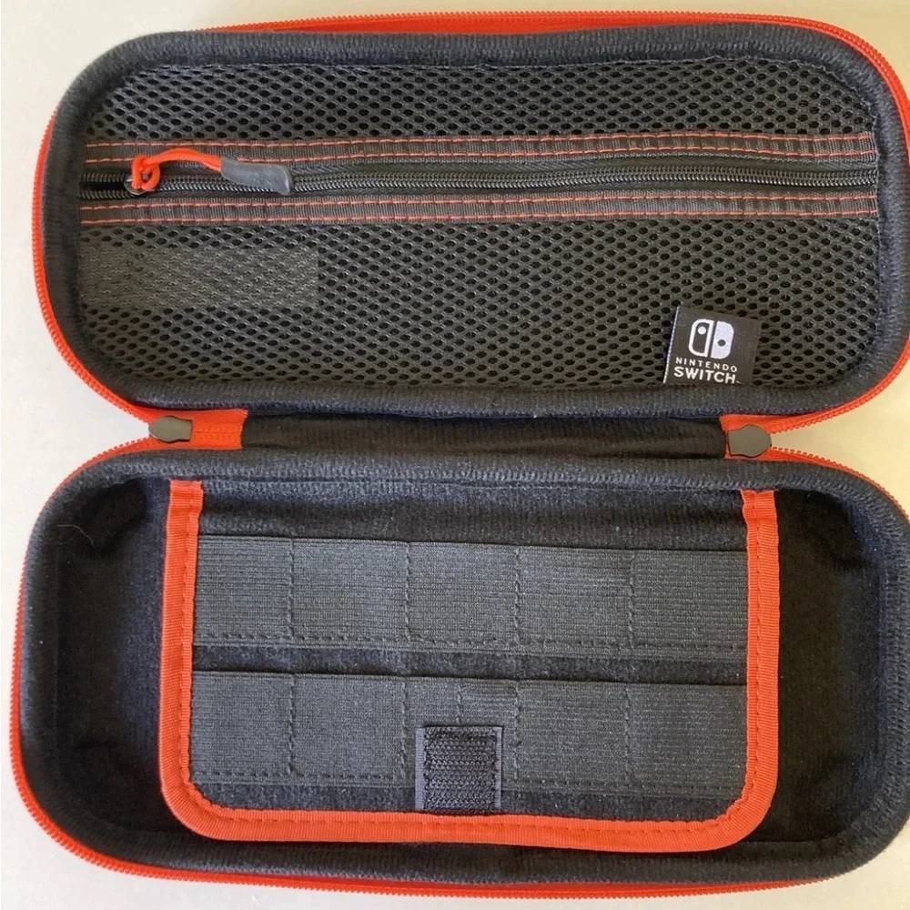 Nintendo Switch Black and Red Travel Case